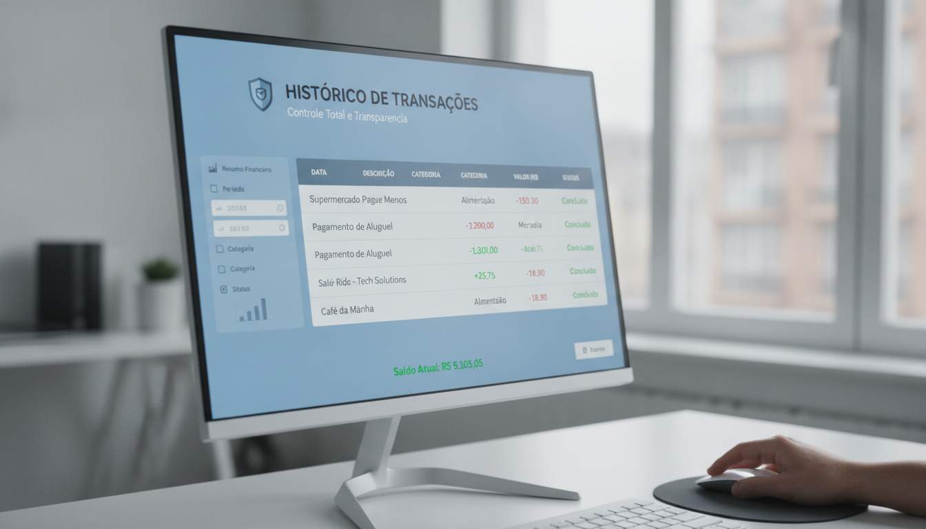 Histórico de Transações Histórico de transações no Ivibet