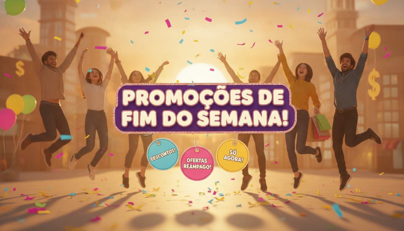 Promoções de fim de semana